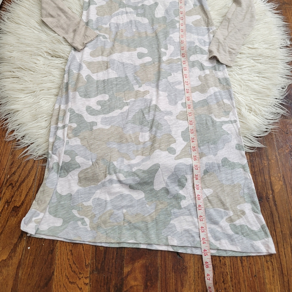 ATM Anthony Thomas Melillo Cream Gray Midi Pencil Skirt - Picture 5 of 11